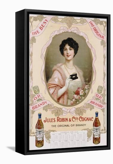 Jules Robin & Co's, Cognac, 1918-null-Framed Stretched Canvas