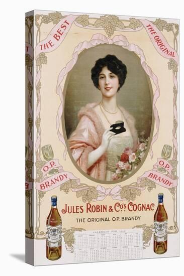 Jules Robin & Co's, Cognac, 1918-null-Stretched Canvas