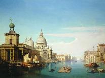 Entrance to the Grand Canal, Venice, with the Church of Santa Maria Della Salute-Jules Romain Youant-Mounted Giclee Print