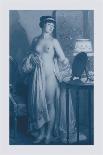 Young Woman Preparing Her Bath-Jules Scalbert-Giclee Print