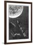 Jules Verne (1828-190), De La Terre a La Lune, 1865-null-Framed Giclee Print