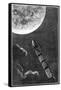 Jules Verne (1828-190), De La Terre a La Lune, 1865-null-Framed Stretched Canvas