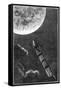 Jules Verne (1828-190), De La Terre a La Lune, 1865-null-Framed Stretched Canvas