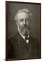 Jules Verne, French Author-Science Source-Framed Giclee Print