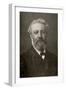 Jules Verne, French Author-Science Source-Framed Giclee Print