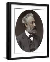 Jules Verne, French Novelist, 1877-Lock & Whitfield-Framed Giclee Print