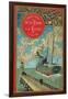 Jules Verne, "From the Earth to the Moon", Cover-Jules Verne-Framed Giclee Print