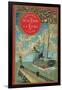 Jules Verne, "From the Earth to the Moon", Cover-Jules Verne-Framed Giclee Print