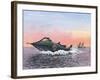 Jules Verne's Nautilus Submarine, Artwork-Richard Bizley-Framed Photographic Print