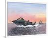 Jules Verne's Nautilus Submarine, Artwork-Richard Bizley-Framed Photographic Print