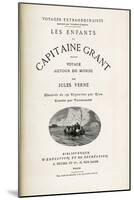 Jules Verne, "The Children of Captain Grant", Flyleaf-Jules Verne-Mounted Giclee Print