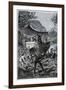 Jules Verne, "Two Years Holiday", Illustration-Jules Verne-Framed Giclee Print