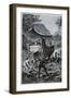 Jules Verne, "Two Years Holiday", Illustration-Jules Verne-Framed Giclee Print