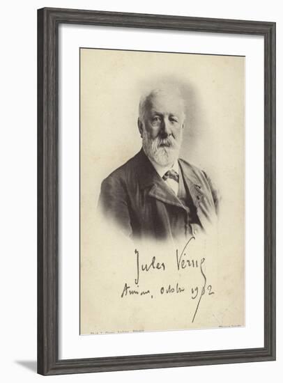 Jules Verne-null-Framed Photographic Print