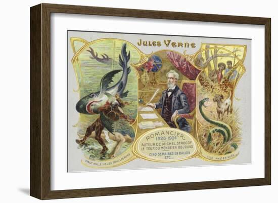 Jules Verne-null-Framed Giclee Print