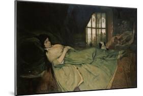 Julia Capulet, the Wedding Day Morning, 1874-Gabriel Von Max-Mounted Giclee Print