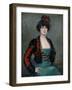 Julia - Casas, Ramon (1866-1932) - C. 1915 - Oil on Canvas - 85X67 - Museo Carmen Thyssen, Malaga-Ramon Casas-Framed Giclee Print