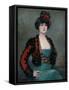 Julia - Casas, Ramon (1866-1932) - C. 1915 - Oil on Canvas - 85X67 - Museo Carmen Thyssen, Malaga-Ramon Casas-Framed Stretched Canvas