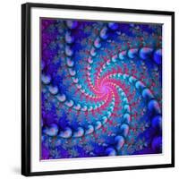 Julia Fractal-Laguna Design-Framed Photographic Print