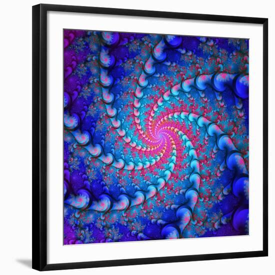 Julia Fractal-Laguna Design-Framed Photographic Print