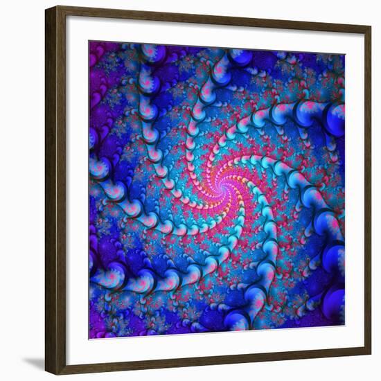 Julia Fractal-Laguna Design-Framed Photographic Print