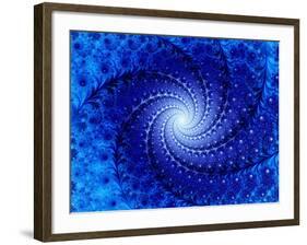 Julia Fractal-Laguna Design-Framed Photographic Print