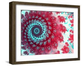 Julia Fractal-Laguna Design-Framed Photographic Print