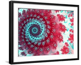 Julia Fractal-Laguna Design-Framed Photographic Print