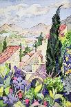 The Old Town Vaison-Julia Gibson-Stretched Canvas