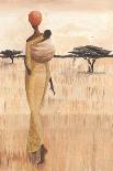 African Life II-Julia Hawkins-Art Print