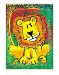 Lenny the Lion-Julia Hulme-Framed Art Print