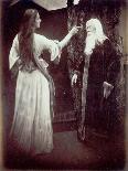 Lancelot and Elaine-Julia Margaret Cameron-Framed Photographic Print