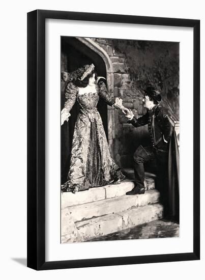 Julia Neilson and Fred Terry in a Scene from Dorothy O' the Hall, Early 20th Century-Ellis & Walery-Framed Giclee Print