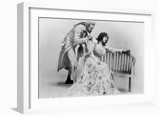 Julia Neilson and Fred Terry in the Scarlet Pimpernel, C1905-Ellis & Walery-Framed Giclee Print