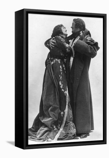 Julia Neilson and Fred Terry in the Scarlet Pimpernel, C1905-Ellis & Walery-Framed Stretched Canvas