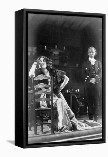 Julia Neilson and Horace Hodges in the Scarlet Pimpernel, C1905-Ellis & Walery-Framed Stretched Canvas