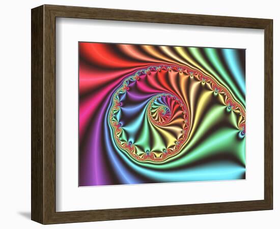 Julia Set Fractal-PASIEKA-Framed Premium Photographic Print