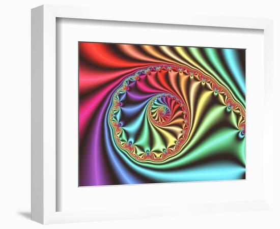 Julia Set Fractal-PASIEKA-Framed Premium Photographic Print