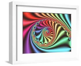 Julia Set Fractal-PASIEKA-Framed Premium Photographic Print