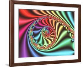 Julia Set Fractal-PASIEKA-Framed Photographic Print