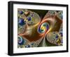 Julia-Set Fractal-null-Framed Photographic Print