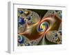 Julia-Set Fractal-null-Framed Photographic Print