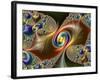 Julia-Set Fractal-null-Framed Photographic Print