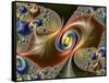 Julia-Set Fractal-null-Framed Stretched Canvas