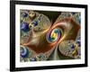 Julia-Set Fractal-null-Framed Photographic Print