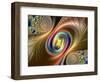 Julia-Set Fractal-null-Framed Photographic Print