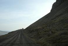 Syn Sculpture, Grundafjšrdur, Snaefellsnes, West Iceland-Julia Wellner-Photographic Print