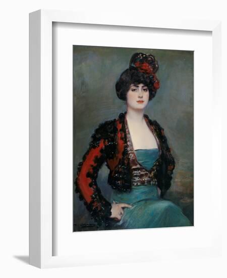 Julia-Ramon Casas-Framed Giclee Print