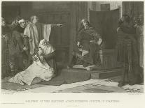 Baldwin of the Hatchet Administering Justice in Flanders-Juliaan De Vriendt-Giclee Print