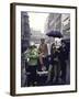 Julian and Victoria Ormsby-Gore and Friend Wearing Mod Fashions-null-Framed Premium Photographic Print